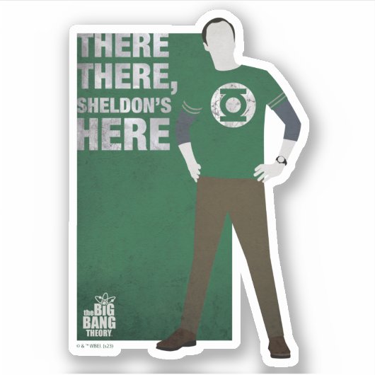 シェルドンが来た シール (正面)