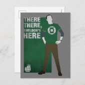 シェルドンが来た ポストカード (正面/裏面)