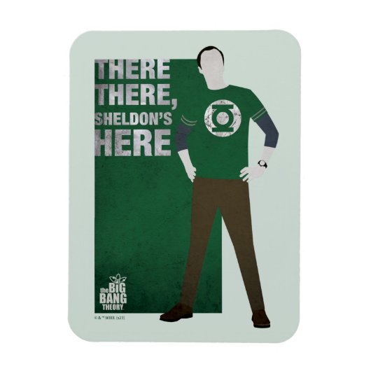 シェルドンが来た マグネット (縦)