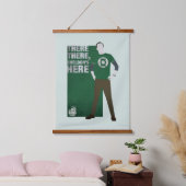 シェルドンが来た 吊り下げ型タペストリー (寝室)