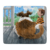 シェルドンとダヴィリラックスーの カッティングボード (正面)