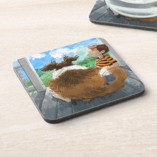 シェルドンとダヴィリラックスーの コースター (左側)