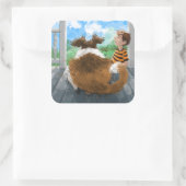 シェルドンとダヴィリラックスーの スクエアシール (バッグ)