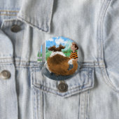 シェルドンとダヴィリラックスーの 缶バッジ (インサイチュ)