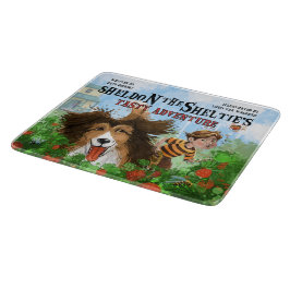 シェルドンシェットランド・ シープドッグ カッティングボード
