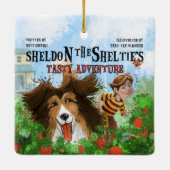 シェルドンシェットランド・ シープドッグ セラミックオーナメント (裏面)