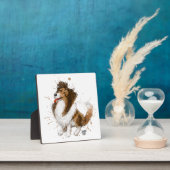 シェルドンシェットランド・ シープドッグ フォトプラーク (インサイチュ)