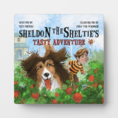 シェルドンシェットランド・ シープドッグ フォトプラーク (正面)