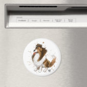 シェルドンシェットランド・ シープドッグ マグネット (インサイチュ (食洗機))