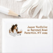 シェルドンシェットランド・ シープドッグ ラベル (インサイチュ)