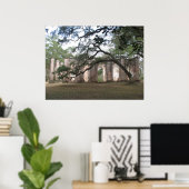 シェルドン教会遺跡 ポスター (ホームオフィス)