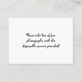 シェルハートオンサンディビーチ披露宴座席表 プレイスカード (裏面)