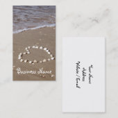 シェルハートオンサンディビーチ 名刺 (正面/裏面)