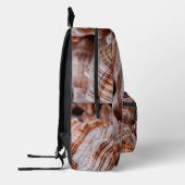 シェルバックパック プリントバックパック (左)