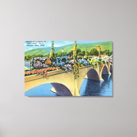 シェルバーン滝花の橋 キャンバスプリント (正面)