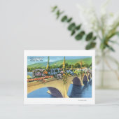 シェルバーン滝花の橋 ポストカード (スタンド正面)