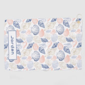 シェルパターン ゴルフタオル (横)