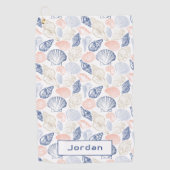 シェルパターン ゴルフタオル (正面)