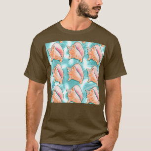 シェルパターン Tシャツ