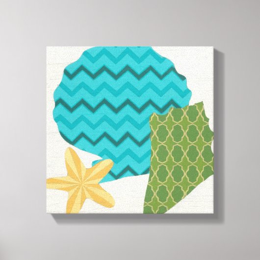 シェルパターンII キャンバスプリント (正面)