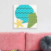 シェルパターンII キャンバスプリント (インサイチュ (リビング))