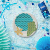 シェルパターンII ペーパープレート (パーティー)