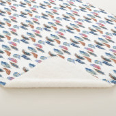 シェルパフリースブランケット数々の – カラーフェザー シェルパブランケット (3/4)