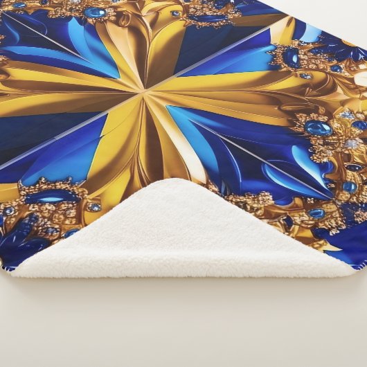 シェルパブランケットスウェーデンカラーズデザイン シェルパブランケット (3/4)