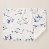 シェルパブランケットスクラッフィマグオリジナルスケートボードドッグス シェルパブランケット (正面(横))