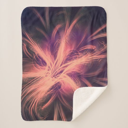 シェルパブランケットフラクタルライトパープルパレット シェルパブランケット (正面)