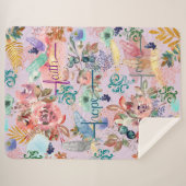 シェルパブランケット信仰ホープラブ シェルパブランケット (正面(横))