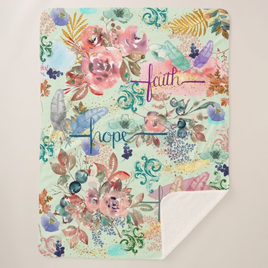 シェルパブランケット信仰ホープラブ シェルパブランケット (正面)