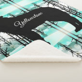 シェルパブランケット – イエローストーンウルフ (3/4)