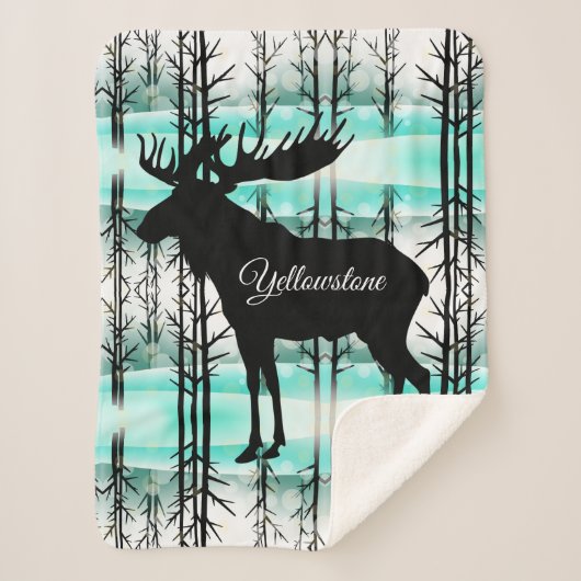 シェルパブランケット – イエローストーンムース (正面)