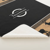 シェルパブランケット – ラージブラックイエローストーンエルク (3/4)