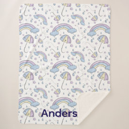 シェルパレインボーブランケット シェルパブランケット