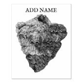 シェルパーソナライズされたメープル木材スタンプ ラバースタンプ (インプリント)