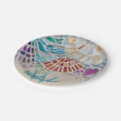 シェルパーソナライズされた ペーパープレート (アングル)