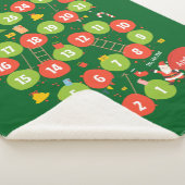 シェルパ毛布ギフトボードゲームスライドとラダー シェルパブランケット (3/4)