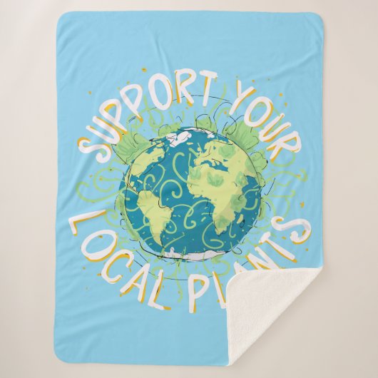 シェルパ毛布 シェルパブランケット (正面)