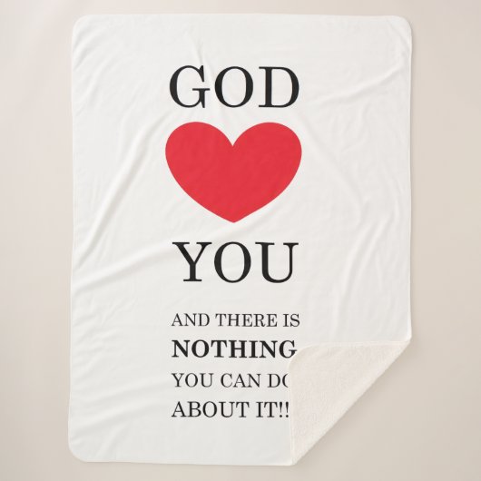 シェルパ毛布 シェルパブランケット (正面)