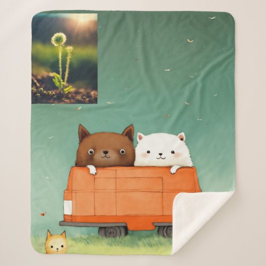 シェルパ毛布 シェルパブランケット (正面)