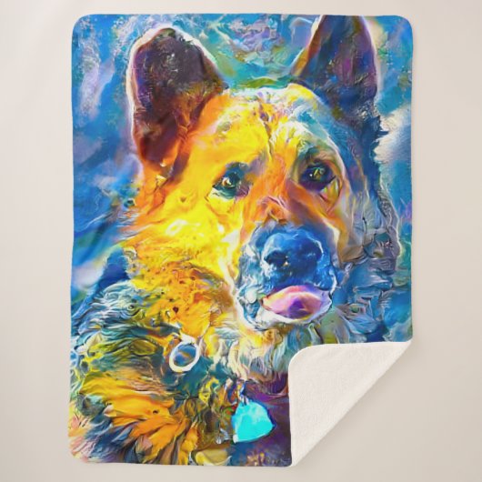 シェルパ毛布 シェルパブランケット (正面)