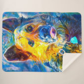 シェルパ毛布 シェルパブランケット (正面(横))