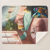 シェルパ毛布 シェルパブランケット (正面(横))