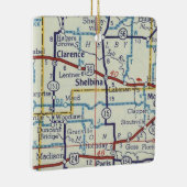 シェルビナMOヴィンテージマップ セラミックオーナメント (右)
