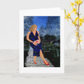 シェルビリーマリークリエイティブデザイン カード (黄色い花)