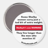 シェルビーの女運性が... マグネット (正面/裏面)