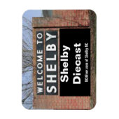 シェルビーダイカストフレキシブルマグネットへようこそ マグネット (縦)