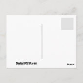 シェルビーノースカロライナNCレッドブリッジポストカード ポストカード (裏面)